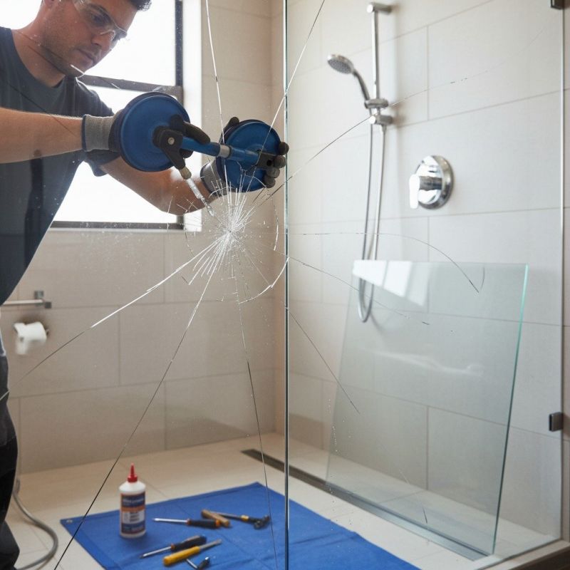 Shower Window Repair